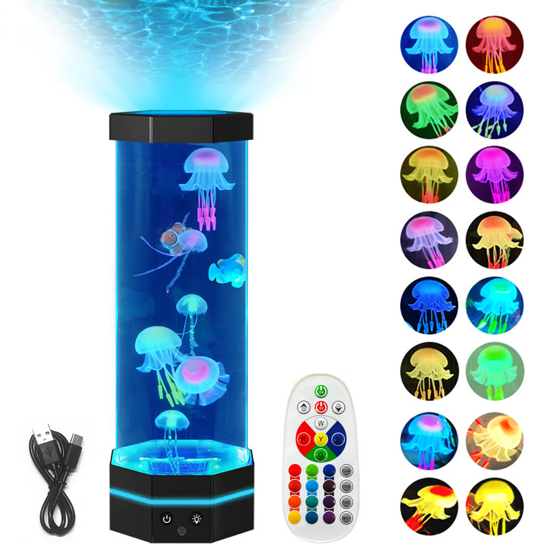 New Jellyfish Lava Decoration Lamp