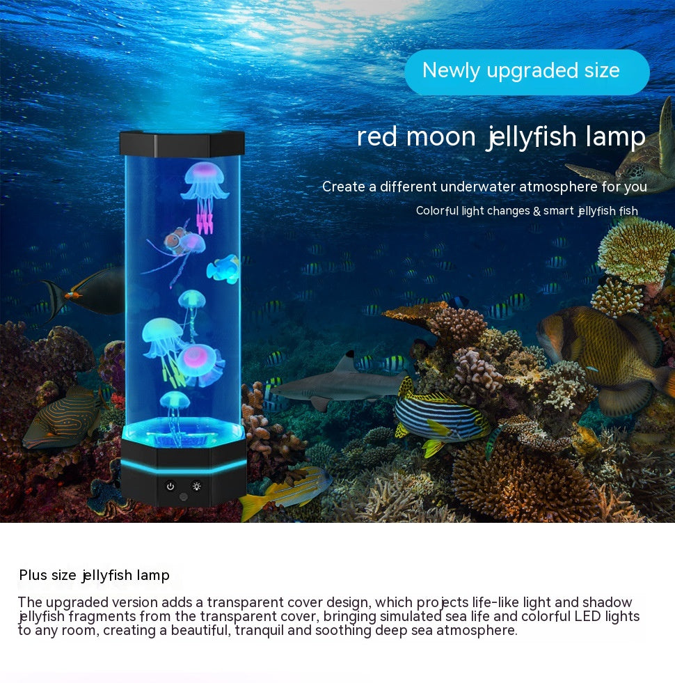 New Jellyfish Lava Decoration Lamp